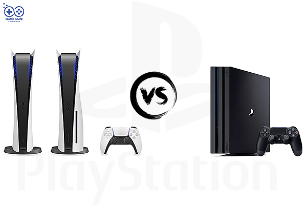 مقایسه PS5 با PS4 Pro