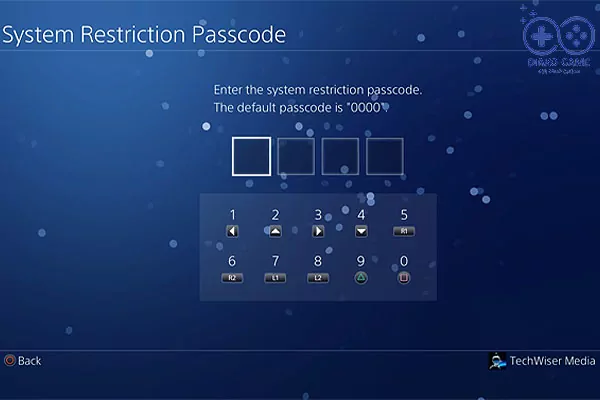 آموزش رمز گذاشتن روی ps4